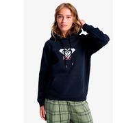 Hoodie ROXY "Surf Stoked Brushed Art", Damen, Gr. S, anthrazit, Obermaterial: 60% Baumwolle, 40% Polyester., Sweatshirts Hoodie (99626843-S) anthrazit
