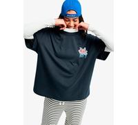 T-Shirt ROXY "Talloversize Washed", Damen, Gr. M, anthrazit, Obermaterial: 100% Walkfrottier;, Shirts T-Shirt (70487965-M) anthrazit