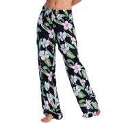 Relaxhose ROXY "Along The Sunset", Damen, Gr. L, anthrazit spring charming, Obermaterial: 100% Viskose;, Hosen Relaxhose (27366401-L) anthrazit spring charming