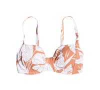Roxy Bikini-Oberteil "Printed Beach Classics" in Orange - Größe XS | Damen Bademode