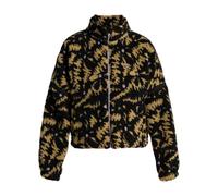 Roxy Boundless Spirit Zippered Fleecejacke anthracite big flowers Damen Gr. L