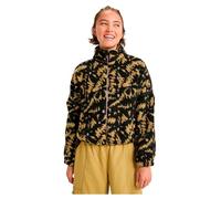 Roxy Boundless Spirit Zippered - Sherpa Jacket for Women - Sherpa-Jacke - Frauen - L - Schwarz.