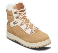 Stiefel ROXY "Bradie", Damen, Gr. 8(38), weiß (weiß, tan), Obermaterial:Obermaterial: 98% Leder / 2% Metall, Futter: 100% Microfaser, Laufsohle: 100% Gummi;, Schuhe Stiefel (18295917-8) weiß, tan