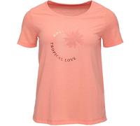Roxy CHASING THE WAVE Damenshirt, lachsfarben, größe XS