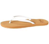 Roxy Damen Costas Sandal Flipflop, Weiß, 41 EU