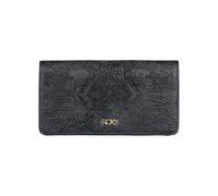 Roxy Crazy Wave - Bi-Fold Wallet - Zweifach faltbares Portemonnaie - Unisex - Schwarz.