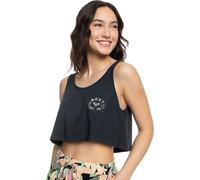 Roxy Crop Summer - Cropped Vest Top for Women - Kürzeres Top - Frauen - M - Schwarz.