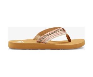 ROXY Damen Badesandalen PORTO ROPE SNDL (ARJL101113) 37 NATURAL/CRAZY PINK