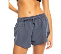 Roxy Damen Beach Casual Loose Fitted, Elastic Waist Drawcord Swim Shorts, Quick-Dry Boardshorts, Marin, XS