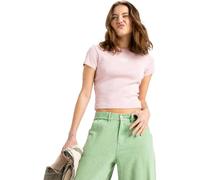 Roxy Damen Beach Love T-Shirt, Bleached Mauve, L