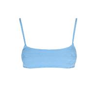 Bandeau-Bikini-Top ROXY "Paradise Wave", Damen, Gr. L, Cup B, silber lake blau make a splash, Obermaterial: 92% Microfaser, 8% Elasthan;, Bikini-Oberteile Bandeau-Bikini-Top (85711736-L)