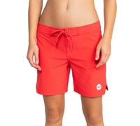 Roxy Damen Board 7" Inseam - Quick Dry Swim Shorts, Swimsuit Bottom, Bikini Cover Up, Beachwear Boardshorts, Rot/Ausflug, einfarbig (Getaway Solids), S