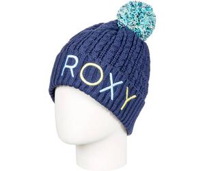 ROXY Damen Bommelmütze Fjord (ERJHA03435) 1 CROWN BLUE