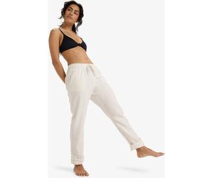 ROXY Damen Cargo Hose aus Leinen On The Seashore (ERJNP03294) M SNOW WHITE