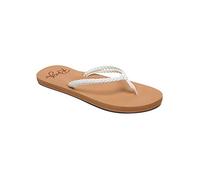 Roxy Damen Costas Sandalen Flipflop, Weiss/opulenter Garten, 38 EU