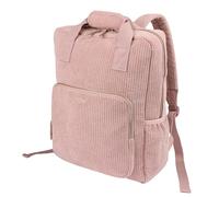 Roxy Damen Feeling Good Stilvoller weicher Cord-Rucksack mit gepolsterten Schultergurten und Stauraum außen, Lila Chiffon mit gepolstertem Griff, 13L, Feeling Good Stilvoller, weicher Cord-Rucksack