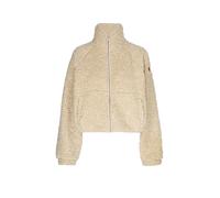 Fleecepullover ROXY "Blurry Cloud", Damen, Gr. M, beige (peeble outline moe), Obermaterial: 100% Polyester., Sweatshirts Fleecepullover (40972457-M) peeble outline moe