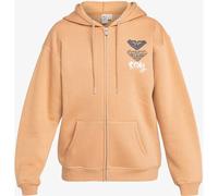 ROXY Damen Kapuzensweat SURF STOKED ZIPPED BRUSHED (ERJFT04853) XS CAMEL