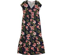 Roxy POPULAR SONG MOOD INDIGO TROPICAL DEPHT sommer-lange kleid - M