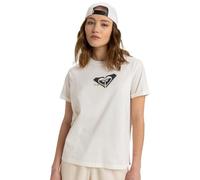 Roxy Damen Oceanregular Corpo T-Shirt, Egret, L