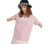 Roxy Damen Oceanregular Corpo T-Shirt, Bleached Mauve, S