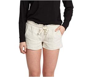 Roxy Damen Oceanside Beach Shorts, Stein, Mittel