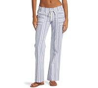 Roxy Damen Oceanside Garnfarbe Lässige Hose, Mood Indigo Beachside Stripe 233, XX-Large
