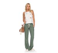 Roxy Damen Oceanside Soft Pant Lässige Hose, Olivgrün, L