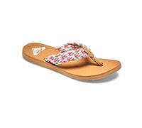 Roxy Damen Porto Iii Sandale, Weiß/Pink/Multi, 37 EU