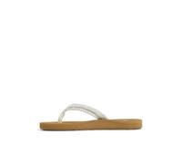 Roxy Damen Porto Iv Flipflop, Silber, 41 EU