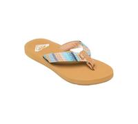 Roxy Porto Raffia II Damen Flip-Flops blau/braun - 37