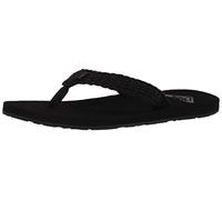 Roxy Damen Porto Flip Flop Sandale, Schwarz 20, 35 EU