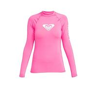 Roxy Damen Whole Hearted Long Sleeve UPF 50 Rashguard Bikinioberteil, Shocking pink, Medium