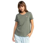 Roxy Damen Saturdaze Ss Tee T-Shirt, Agave-Grün, S