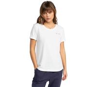 Roxy Damen Saturdaze Ss Tee T-Shirt, schneeweiß, M