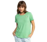 Roxy Damen Saturdaze Ss Tee T-Shirt, Zephyr Green, L