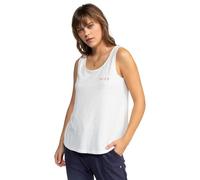 Roxy Damen Saturdaze Tank T-Shirt, Weiß-Snow White, M