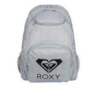 Roxy Damen Shadow SWELL SOLID Logo Rucksack, Heritage Heather