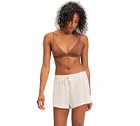 Roxy Damen Sunset Riders Crochet Beach Short Überwurf für Schwimmbekleidung, Tapioka 242, S