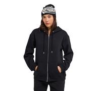 Roxy Zip-Hoodie Surf Stoked Zipped Brushed Damen Gr. L Anthrazit