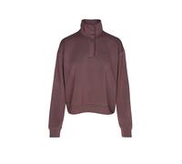 ROXY Damen Sweater Rise & Vibe Fleece dunkelrot | L