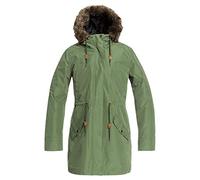 Roxy Damen Wasserdichte 3-in-1-jacke Amy 3in1 - Wasserdichte 3-in-1-Jacke für Frauen, bronze green, XL, ERJJK03366