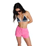 Boardshorts ROXY "ROXY WAVE 2 INCH BS", Damen, Gr. XL (42), N-Gr, sangria sunset, Obermaterial: 82% Polyester, 10% sonstige Fasern, 8% Elasthan, Hosen, bequeme Passform, für sportliche Aktivitäten am