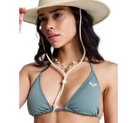 Roxy Solid Essentials Damen Bikini Top grün - S