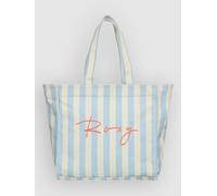 Strandtasche ROXY "Fairy Beach", airy blau, Obermaterial: 53% Walkfrottier, 30% Microfaser, 8% Modacryl, 6% Viskose, 3% Nylon;, Taschen Strandtasche (61721508-0) airy blau