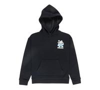 Kapuzensweatshirt ROXY "Surf Feeling Brushed", Mädchen, Gr. 10(140-148cm), grau (anthrazit), 60% Baumwolle, 40% Polyester, Sweatshirts (38396014-10) anthrazit