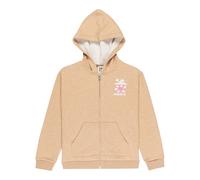 Roxy Fleecepullover Surffeeling mit Reißverschluss, gebürstet, für Mädchen, Braun, Größe 8