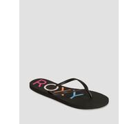 ROXY Damen Zehentrenner 'Sandy III' mehrfarbig, Größe 6, 4692328 Schwarz / Mischfarben 36