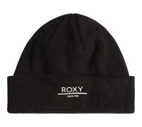 Roxy Mütze Folker Modell 2025 Rippstrick Damen Schwarz Einheitsgröße