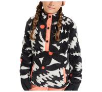 Roxy - Girl's Alabama - Fleecepullover, Gr. 164-170 16 Years - XXL, schwarz (TrueBlackBigFlower)